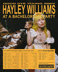 Hayley Williams 2026 & 2027 live concert poster
